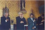 El Sr. Obispo, D. Ramón Echarren, imaprte la bendición al término de la ceremonia