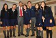 Inicio de clases en el colegio Carmela Romero de Espinosa- Madres Dominicas.  Concepción Chile