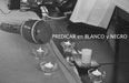 PREDICAR en blanco y negro.