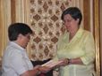 Profesión temporal de Belén Sánchez