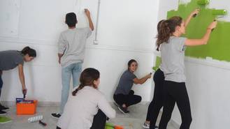 Voluntarios en acción