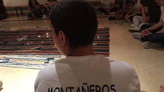 Formación Grupo Montañeros Bachillerato