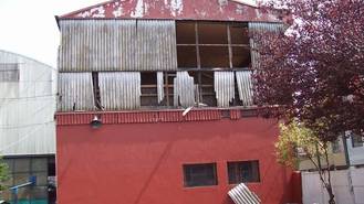 Colegio de Concepción, devastado por el terremoto