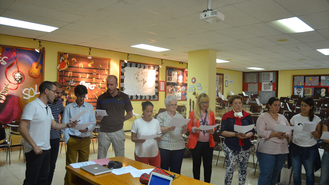 Acto Solidario Colegio Vistabella