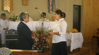 Profesión religiosa de Mª Luisa Ulloa